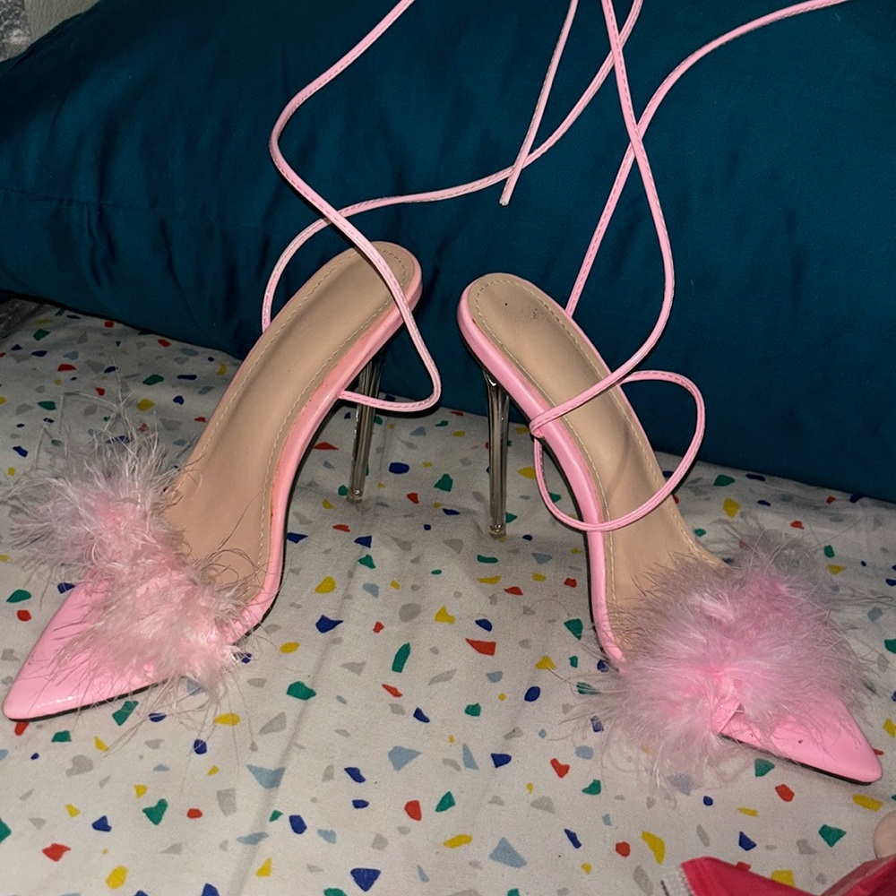 Zapato Tacón / Shoe (Pink)